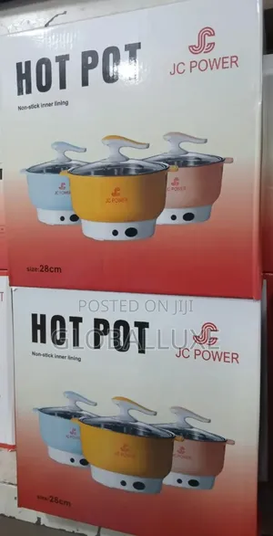 Electric Hot Pot Cooker – Multi-Purpose Noodles, Soup Stew Maker
