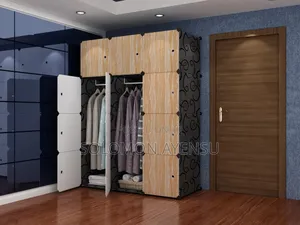 Quality 12 Cubes Plastic Wardrobe