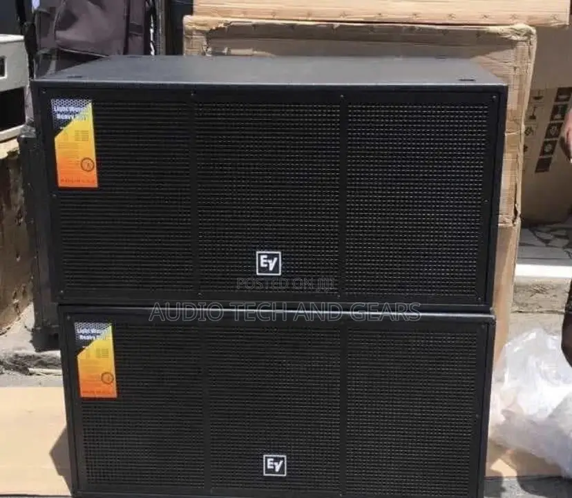 Ev Double Bass Speakers