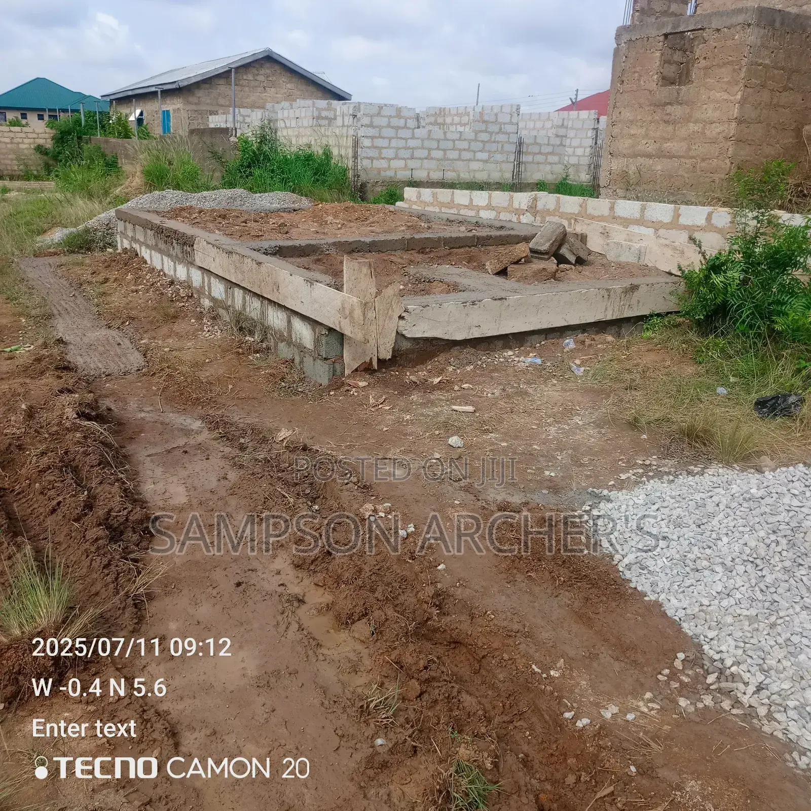 Half Plots of Land (35/110 Feets) at Domeabra /Kasoa
