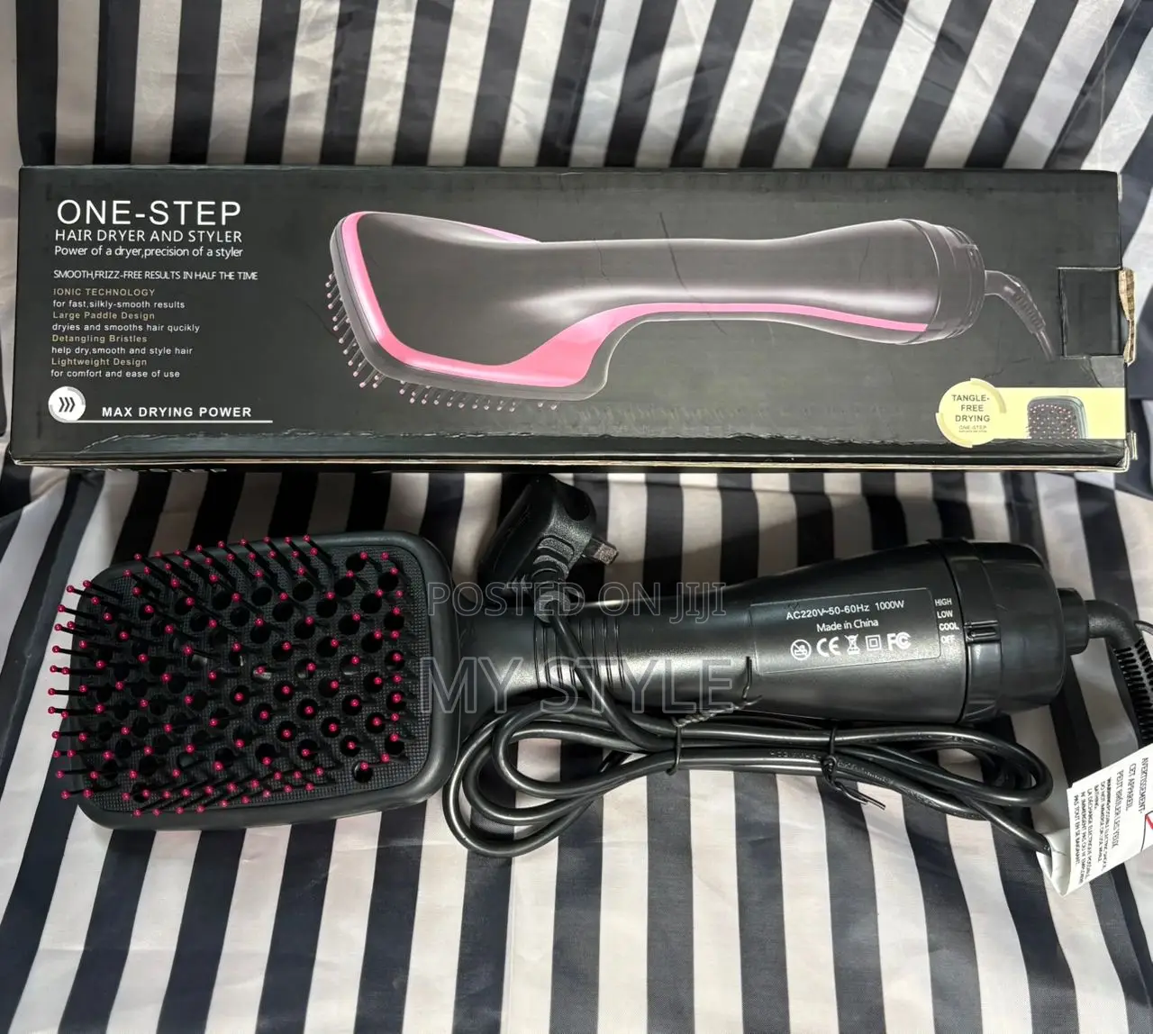 Hair Dryer With Styler Brush All-in-One 1000watts