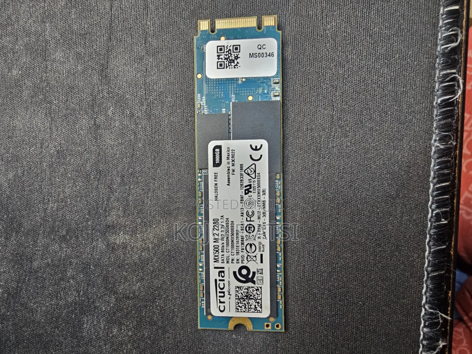 Crucial M.2 SSD in Ablekuma - Computer Hardware, Dd Studio | Jiji.com.gh