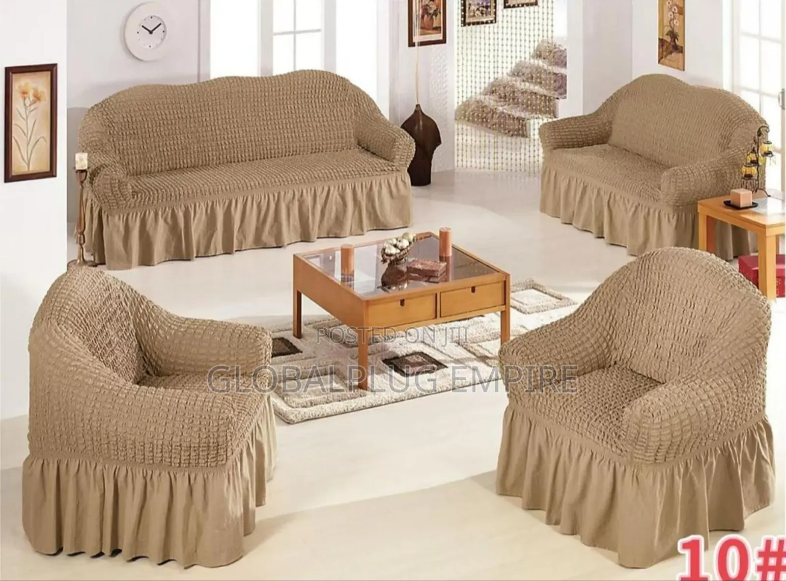 Stretchable Sofa Covers Set