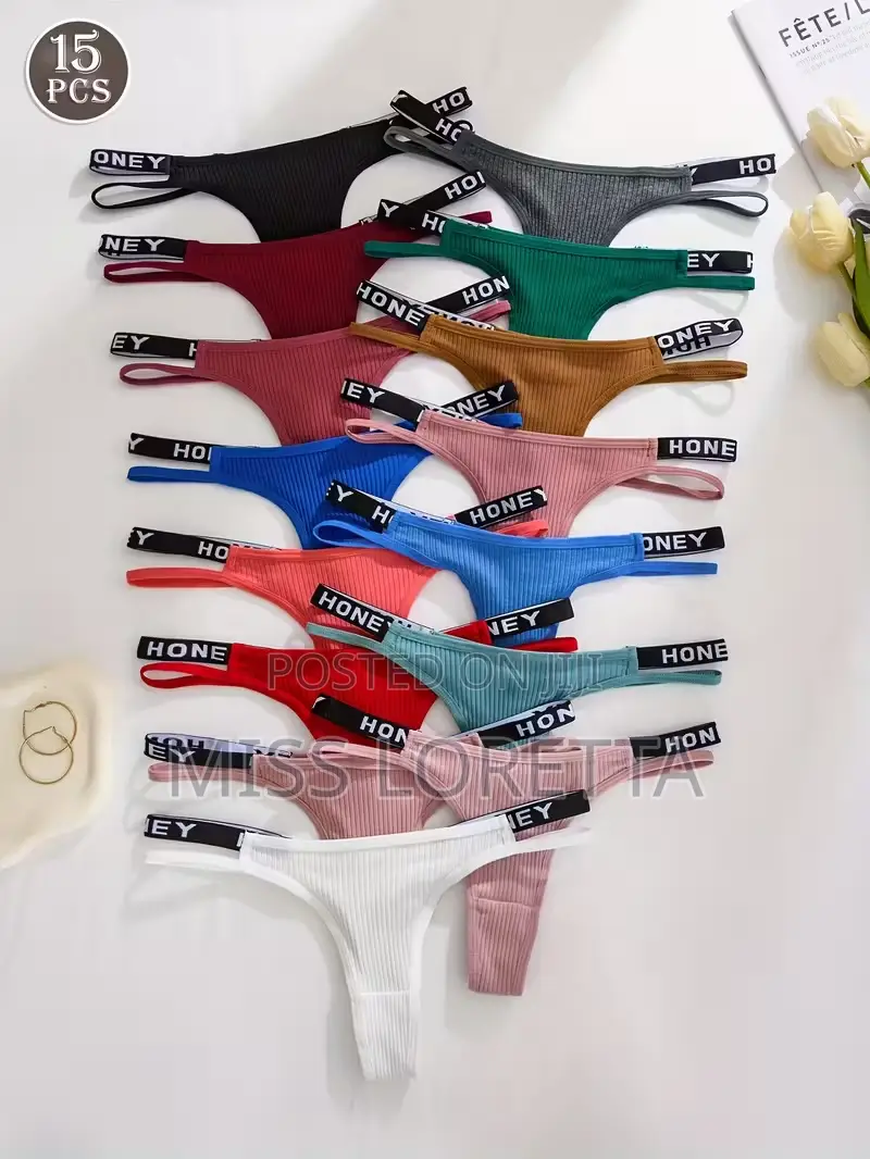 Cotton Thongs/G-String Panties