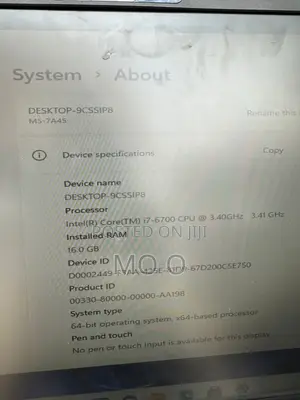 Desktop Computer Gigabyte GB-BNi7G4-1050Ti 16GB Intel Core I7 SSD 512GB