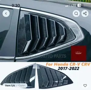 CRV 2018 Side Glass Cover Carbon Fibre Type