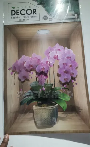 3d Flower Sticker 40cmx 30cm