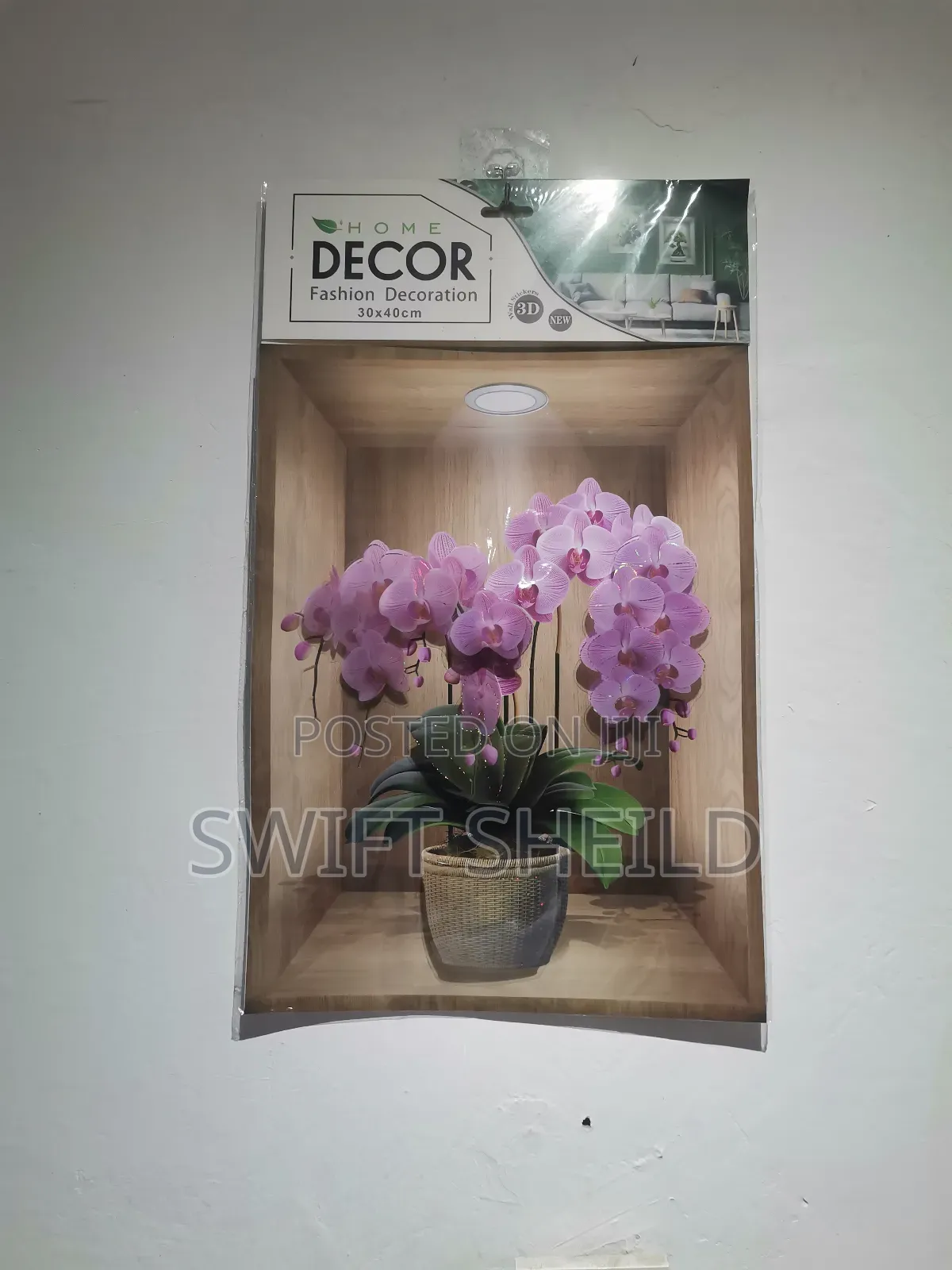 3d Flower Sticker 40cmx 30cm