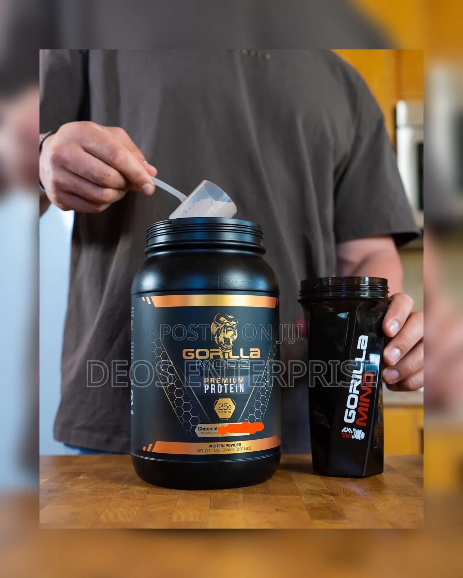 Gorilla Mode Protein (Chocolate Flavor)