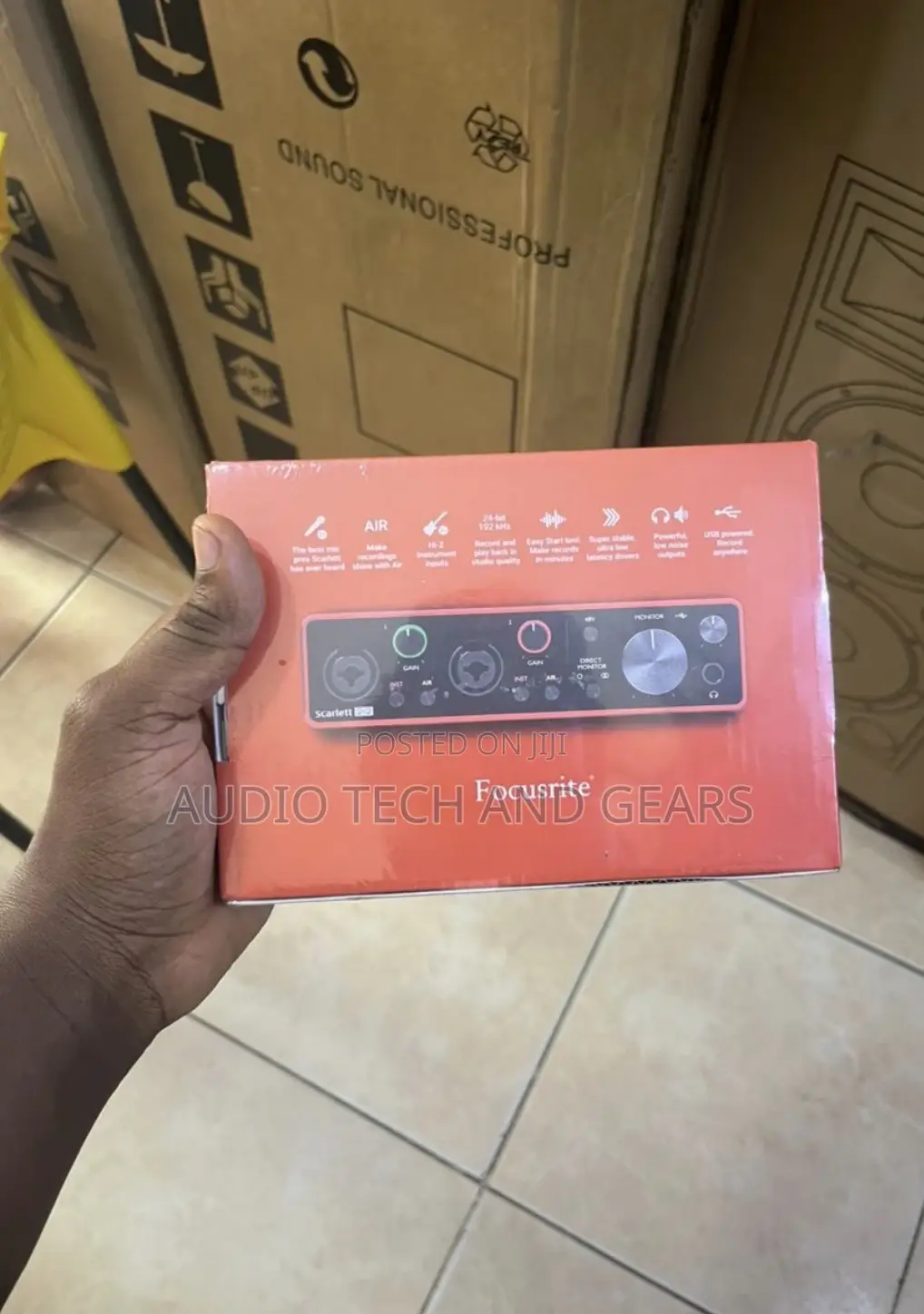Focusrite Scarlet 2i2 3rd Gen Soundcard