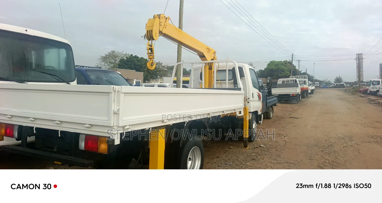 Hyundai Mighty Crane 3.5 Ton