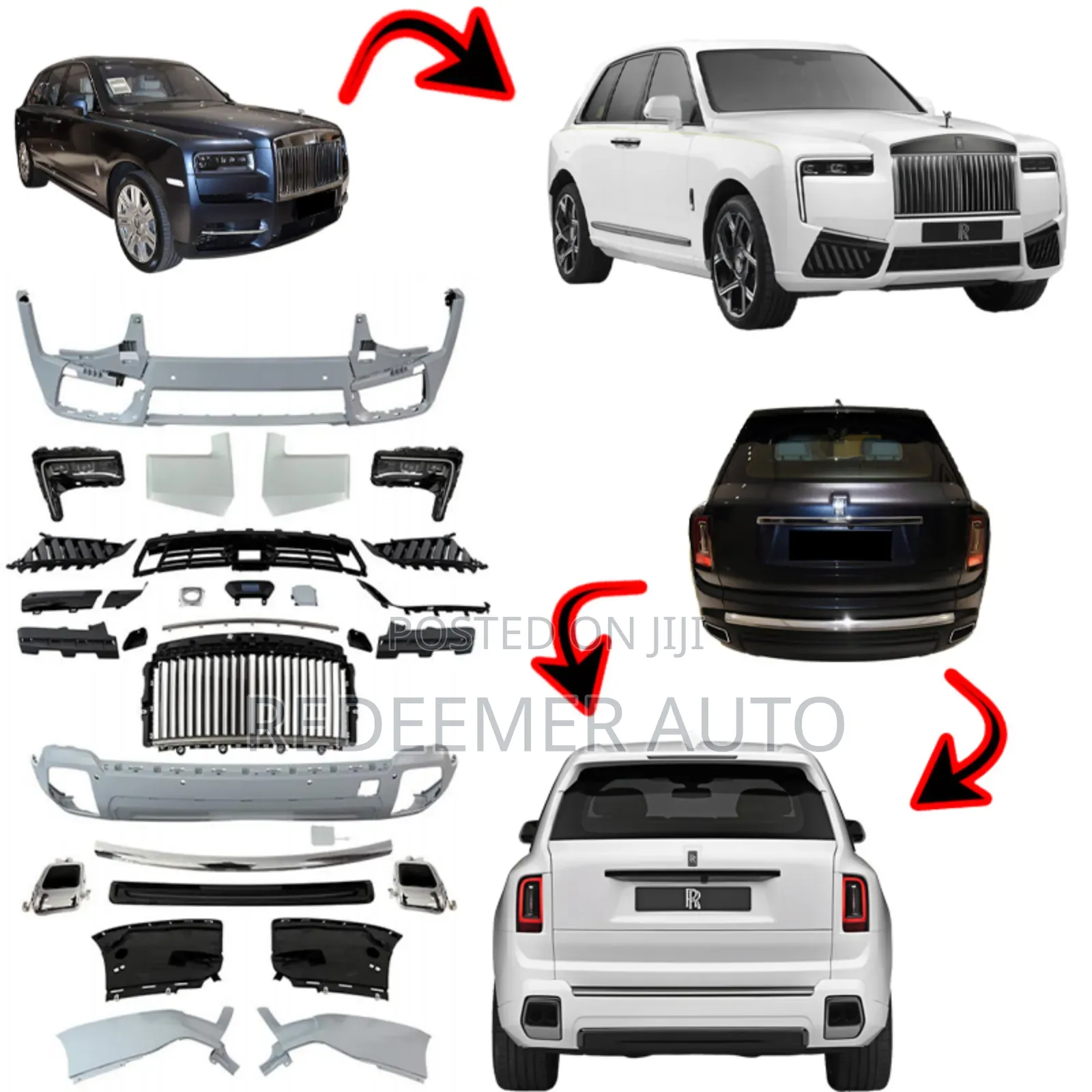 Rolls Royce Cullinan 2018 to 2025 Upgrade Kits