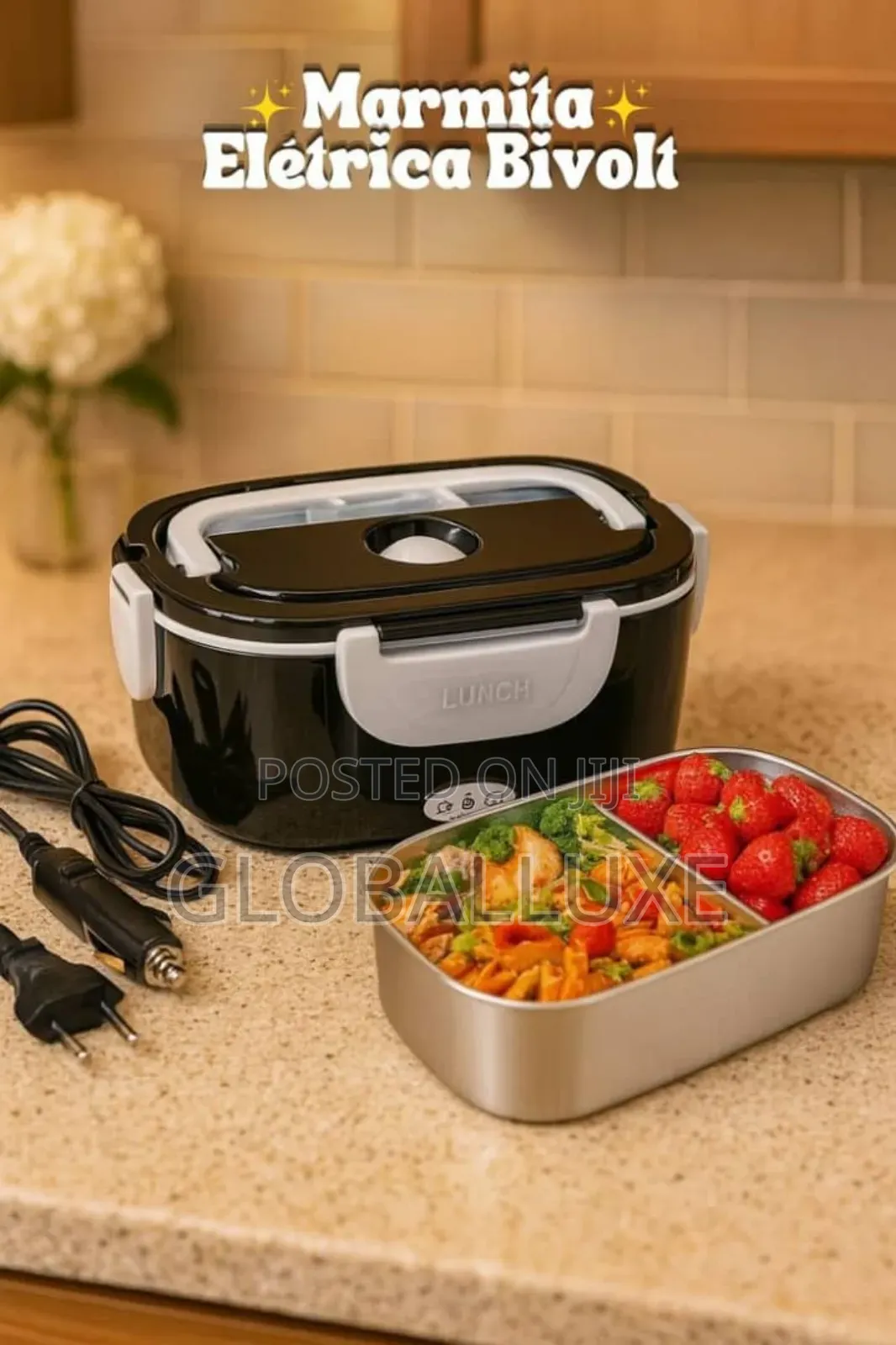 Electric Lunch Box Food Warmer / Portable Heated Meal Container