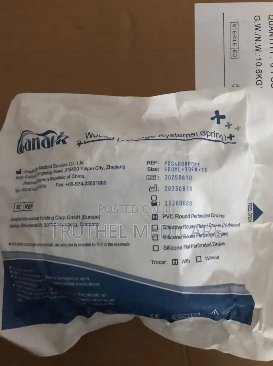 Wound Suction Drain - Suction Hollow