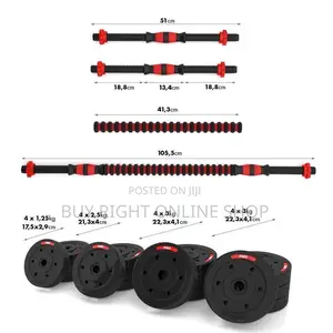 Adjustable 40kg Dumbbells Suitable for Home Workout