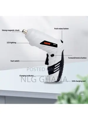 3.6v Rechargeable Cordless Electric Screwdriver Bit. Tvx19997