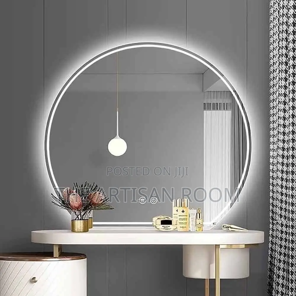 Round Little Cut Mirror Light(70cm) Circumference