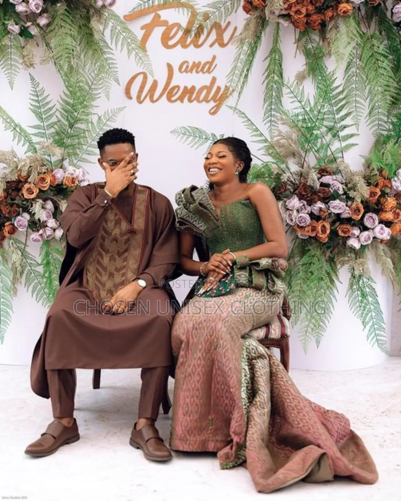 Traditional Kentey Wear for Couple