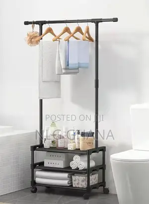 Clothes Storage Rack With 3 Layer Shoes Rack. Ghx4848
