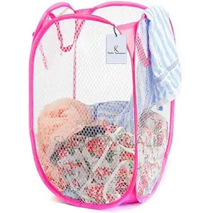 Collapsible Mesh Laundry Basket