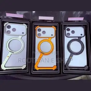 Titan Edge: Luxury Magnetic Metal Case for iPhone 17 / 17 Pro Max”