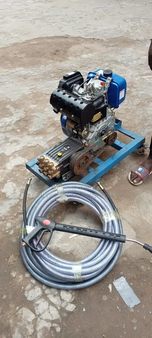 Washing Bay With Diesel Engine Complete Holes and Gun