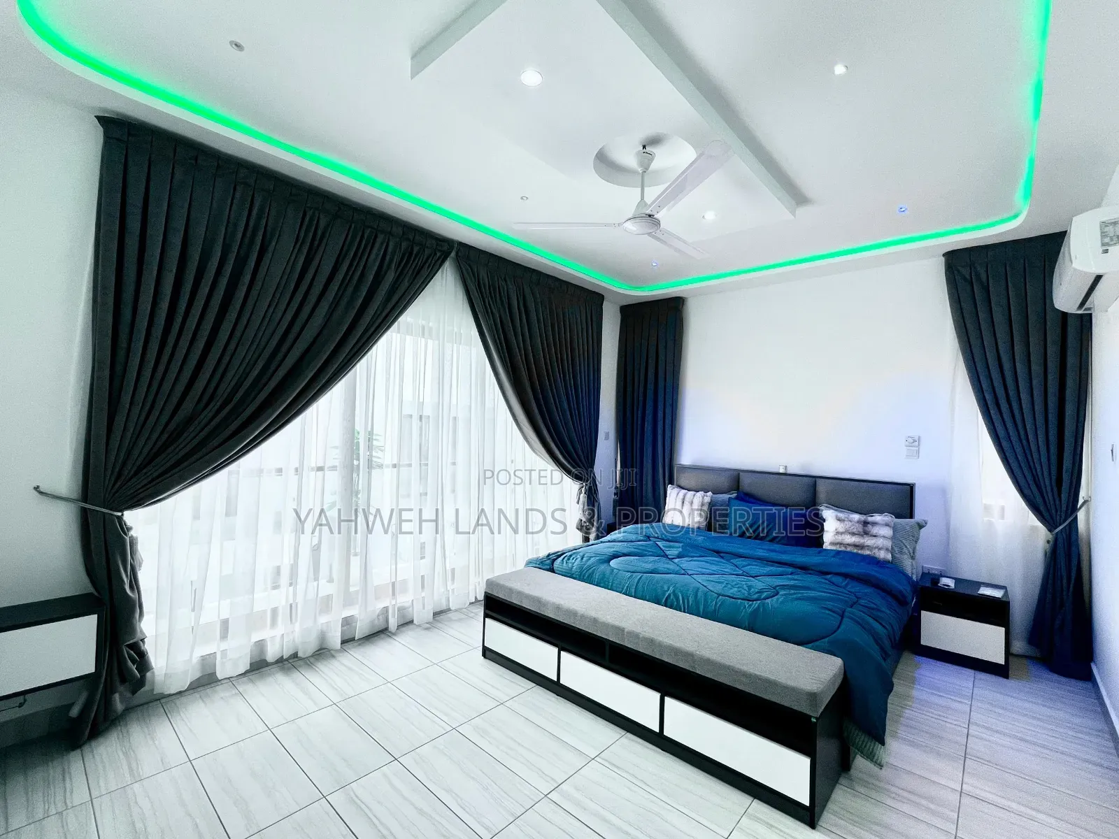 Furnished 4bdrm Townhouse / Terrace in Lashibi for rent