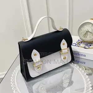 Crystal Effect Mini Satchel – Chain Strap Edition
