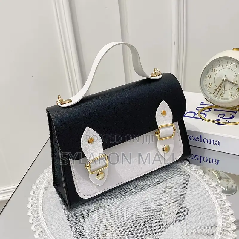 Crystal Effect Mini Satchel – Chain Strap Edition