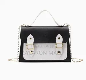 Crystal Effect Mini Satchel – Chain Strap Edition