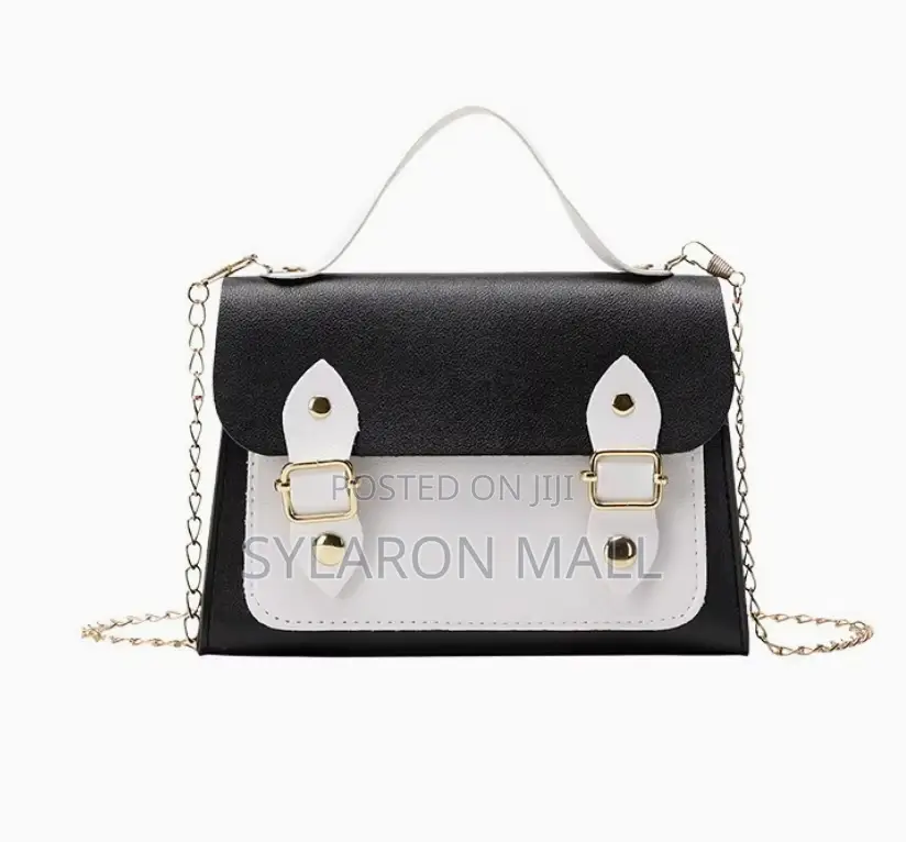 Crystal Effect Mini Satchel – Chain Strap Edition