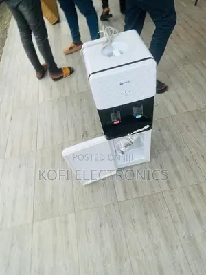 Crystal-Cool Pearl Water Dispenser With Bottom Freezer