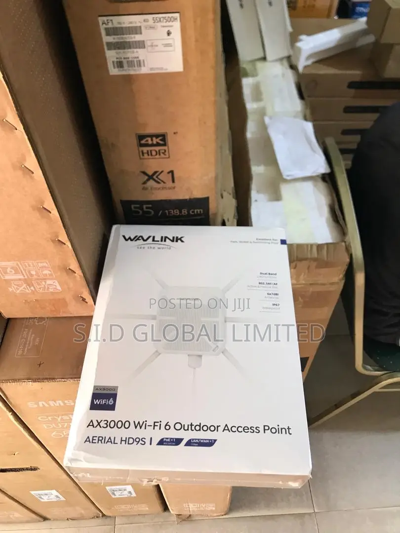 Wavlink Wifi6 Outdoor Ax3000 Dual Band Access Point Aerial Hd9s