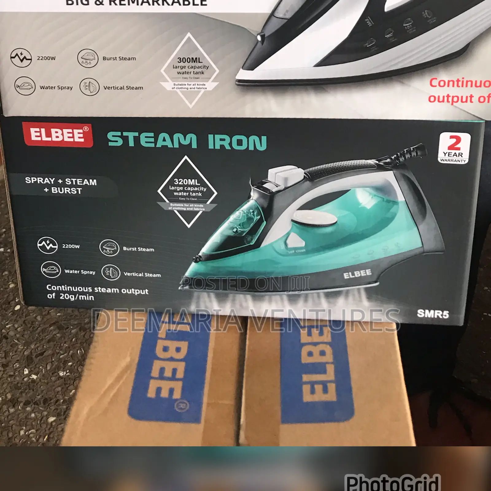 Elbee Medium Steam Iron (Smr5)