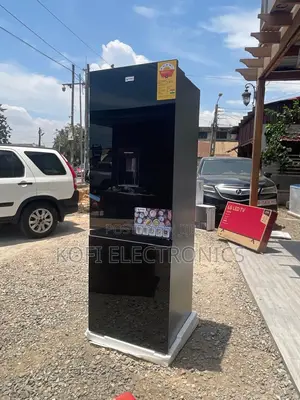 Modern Pearl Dual-Door Fridge With Despenser