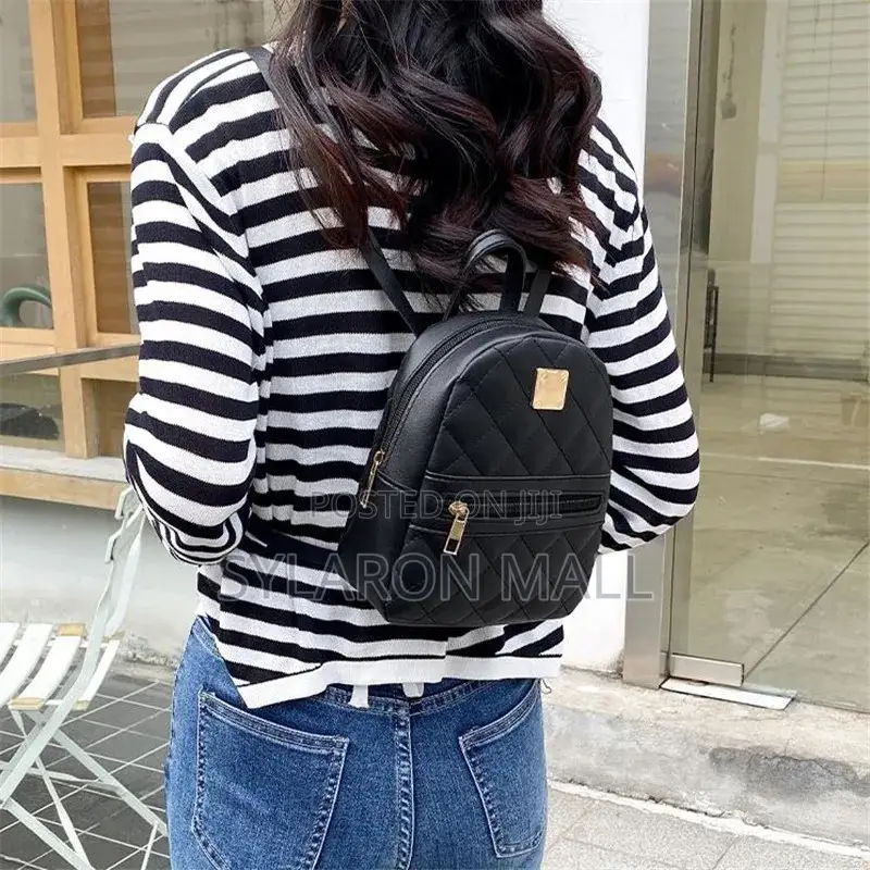 Elegant Quilted Mini Backpack – Everyday Chic Edition