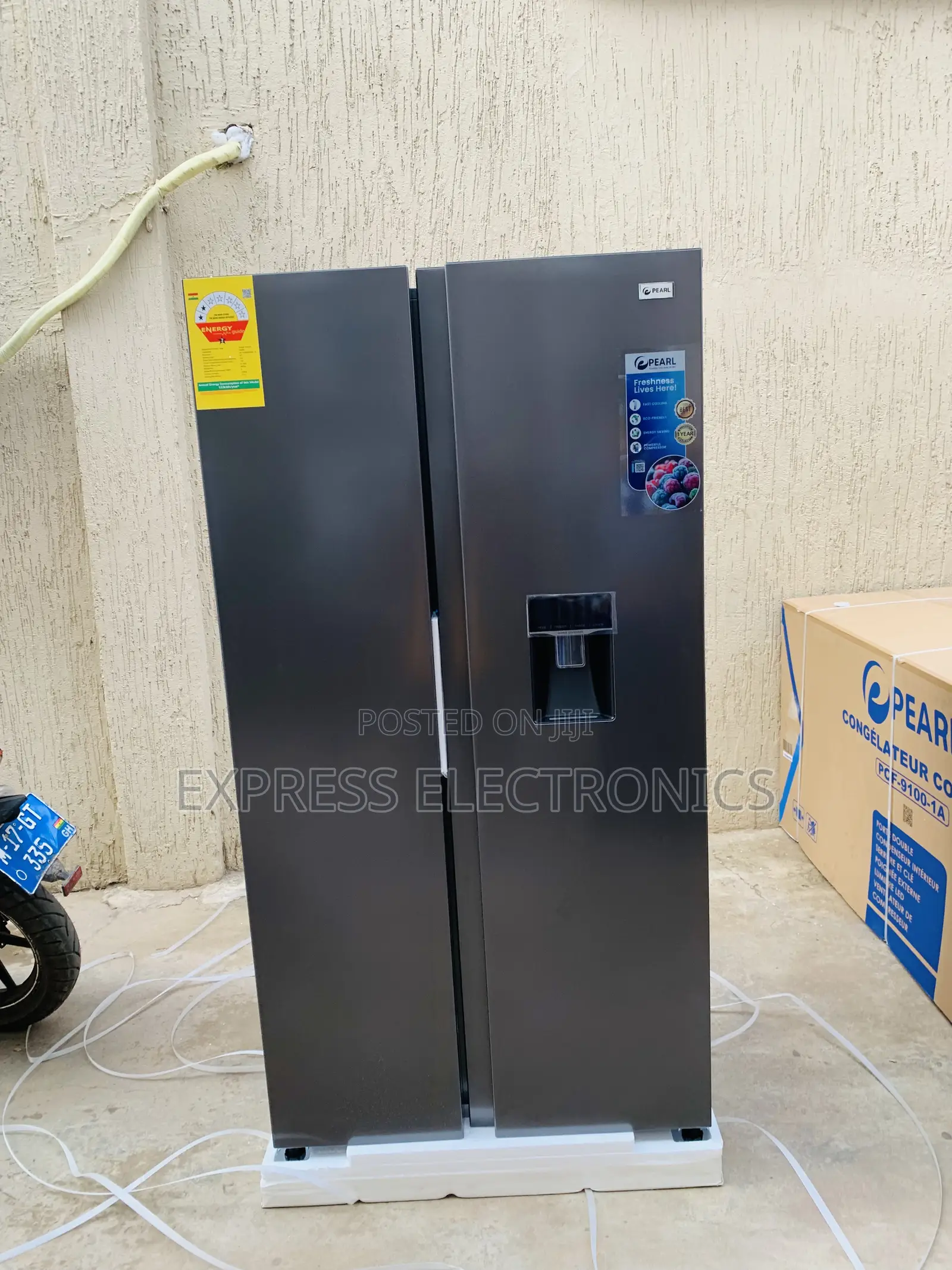 Locate Us at Adabraka Pearl Side by Side Pf-703sbsixwd-1a (436 Ltrs)