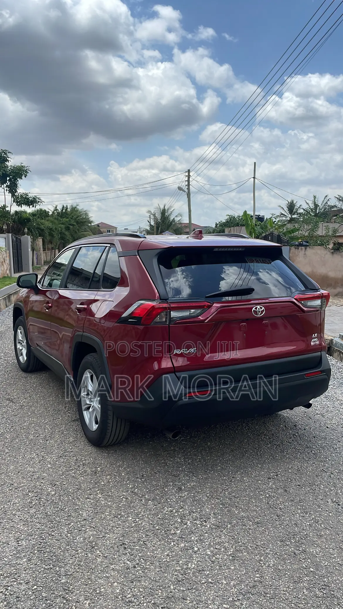 Toyota RAV4 LE AWD 2019 Burgundy