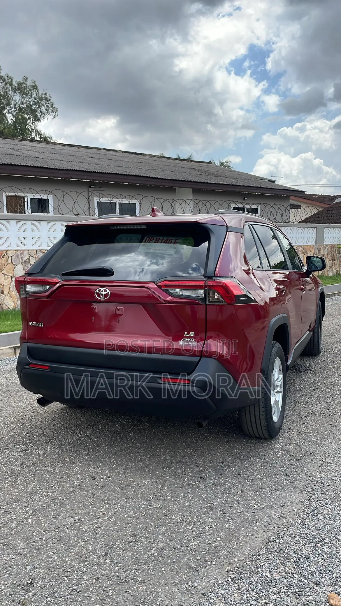 Toyota RAV4 LE AWD 2019 Burgundy