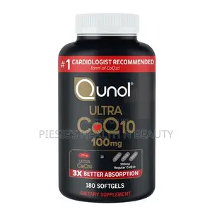 Qunol Ultra Coq10 100 Mg. 180 Softgels