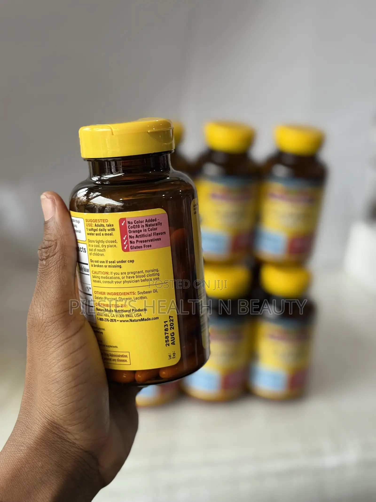 Nature Made Coq10 400mg Extra Strength 90 Softgels. Expiry: Sept. 2026