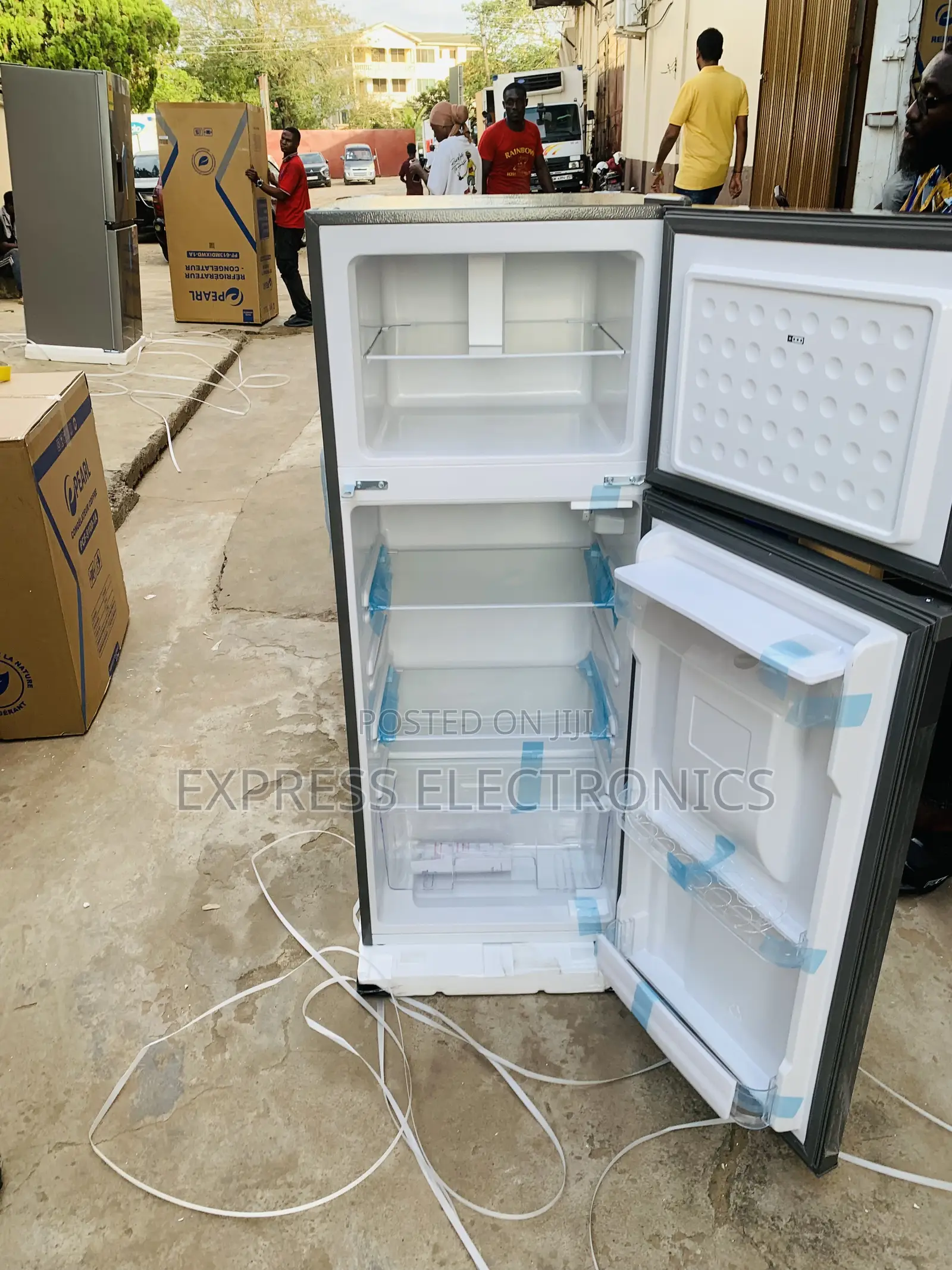 Lovely New Black Pf-252twd-5e—202ltrs Pearl Top Freezer Fridge