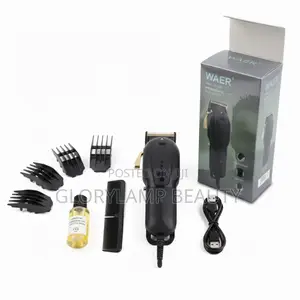 Waer Professional Cordless Electric Hair Clipper Wa-2017-Rechargeable