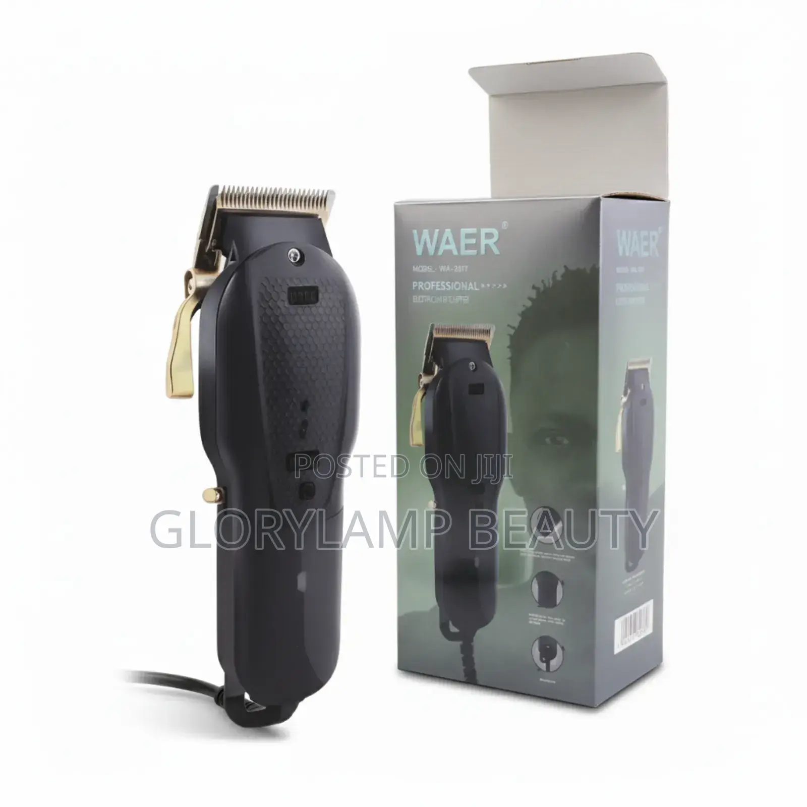 Waer Professional Cordless Electric Hair Clipper Wa-2017-Rechargeable