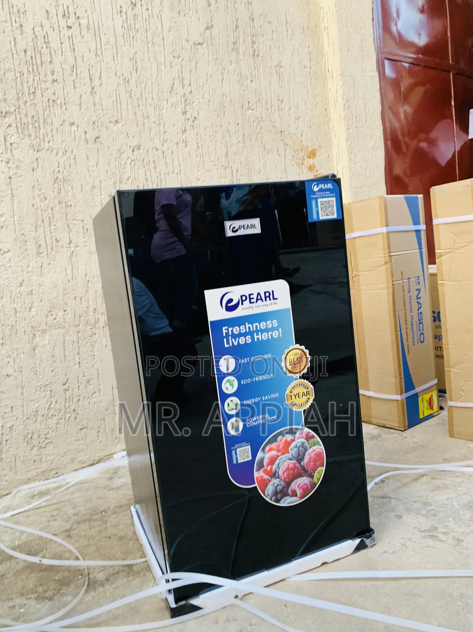 High Quality Pearl Pf-09bg-5e—91ltrs Single Door Refrigerator.