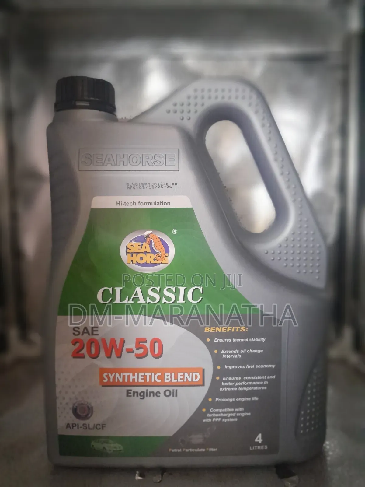 Sae 20w-50 Synthetic Blend Classic Engine Oil