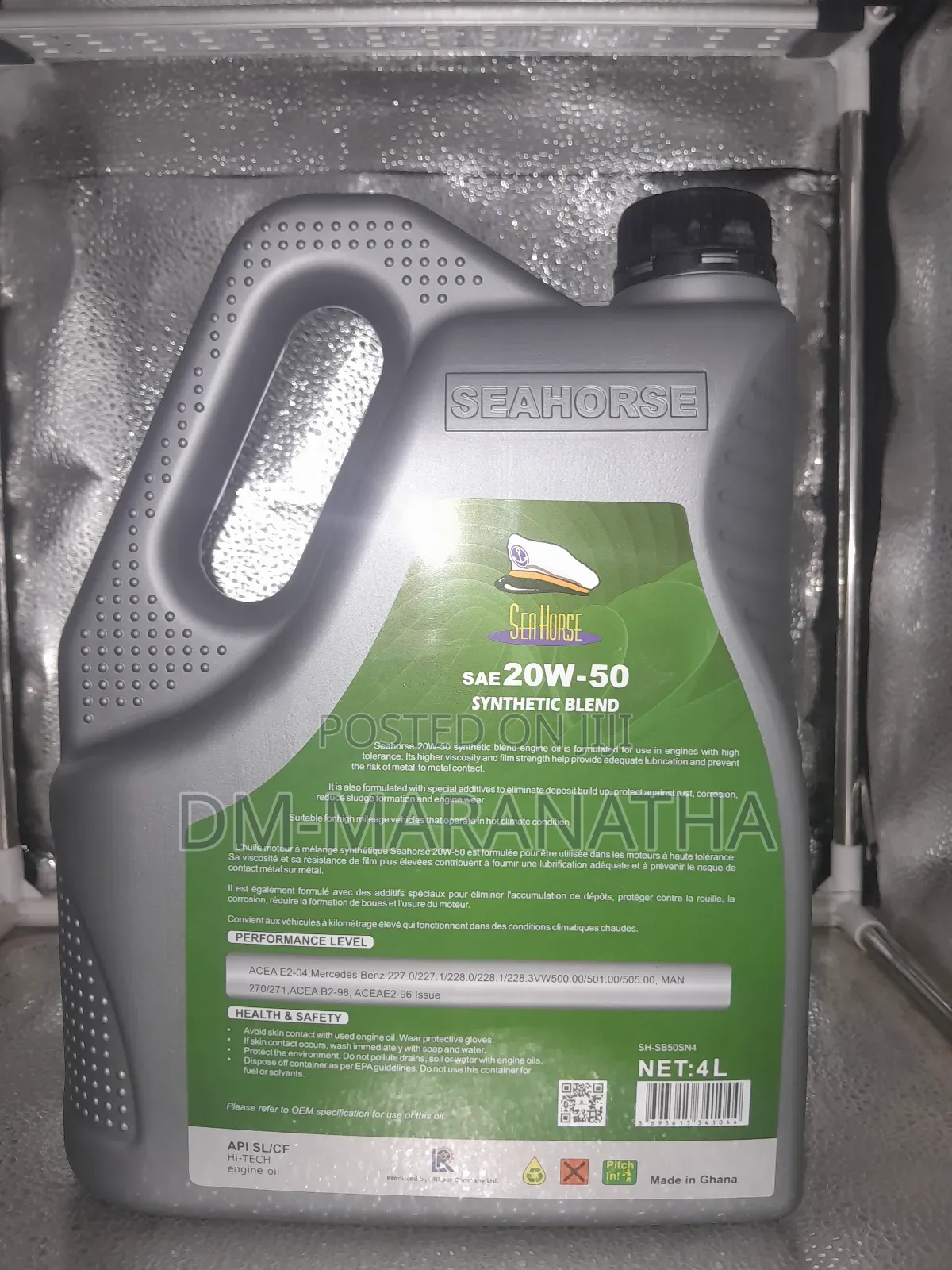 Sae 20w-50 Synthetic Blend Classic Engine Oil
