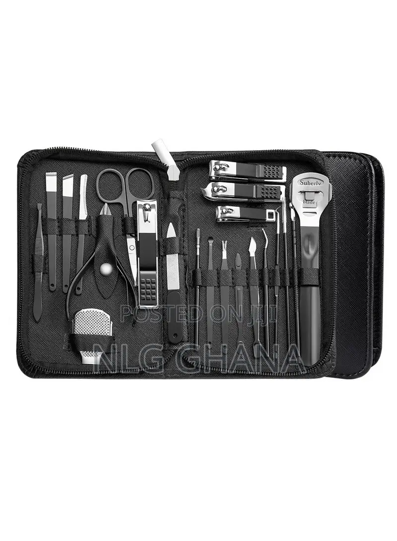 22 PCS Stainless Steel Manicure Set Professional Nail Clipper. Ghx7030
