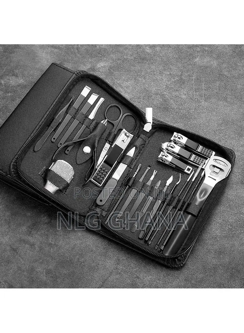 22 PCS Stainless Steel Manicure Set Professional Nail Clipper. Ghx7030