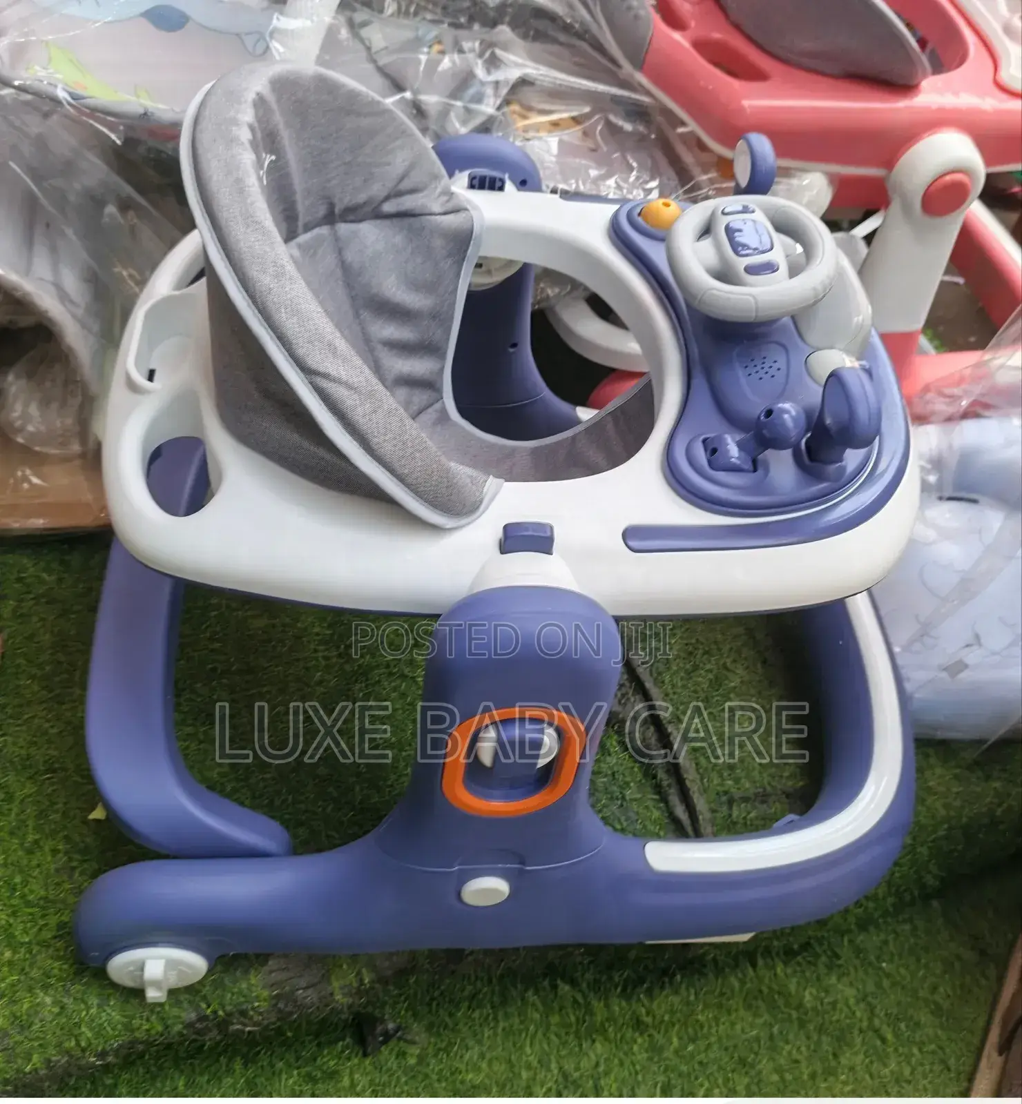 Multifunctional Push Musical Baby Walker